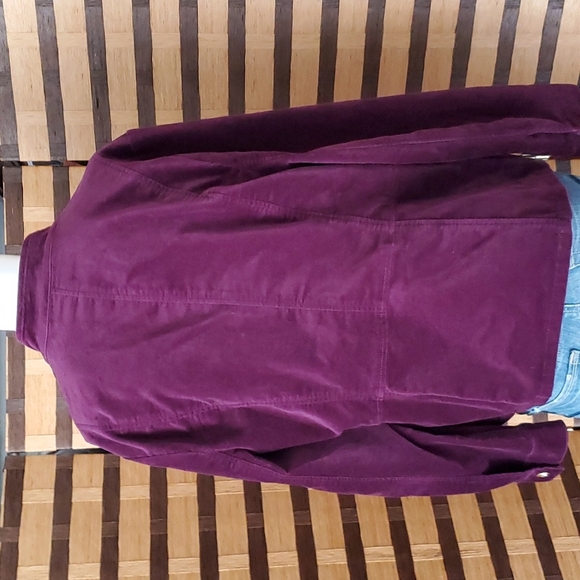 Chico's Stretch velvet like jacket - Picture 2 of 10